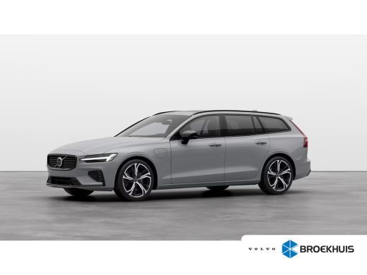 Volvo  V60 2.0 T8 Plug-in hybrid AWD Ultra Dark | Extra getint glas achter | 19" 5-triplespaaks Glossy Black...