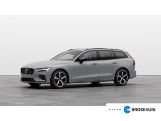 Volvo  V60 2.0 T8 Plug-in hybrid AWD Ultra Dark | Extra getint glas achter | 19" 5-triplespaaks Glossy Black...