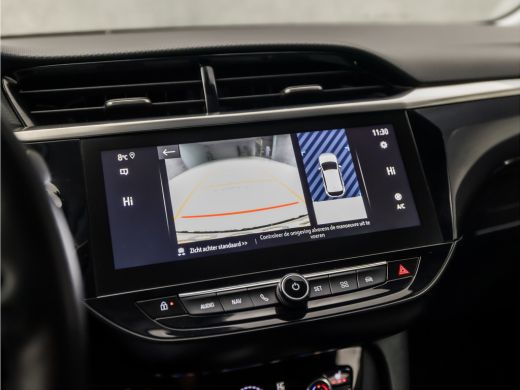 Opel Corsa 1.2 Elegance Black Edition (APPLE CARPLAY, STUUR/STOEL VERWARMING, GROOT NAVI, CAMERA, LEDER, ELE... ActivLease financial lease