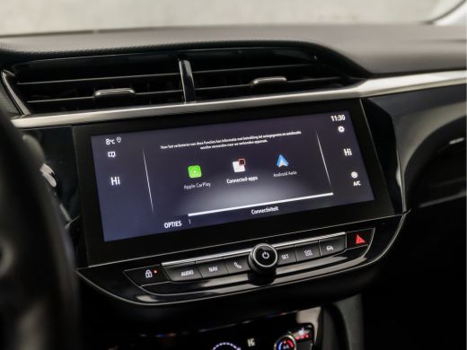 Opel Corsa 1.2 Elegance Black Edition (APPLE CARPLAY, STUUR/STOEL VERWARMING, GROOT NAVI, CAMERA, LEDER, ELE... ActivLease financial lease