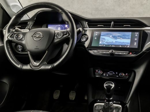 Opel Corsa 1.2 Elegance Black Edition (APPLE CARPLAY, STUUR/STOEL VERWARMING, GROOT NAVI, CAMERA, LEDER, ELE... ActivLease financial lease