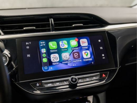 Opel Corsa 1.2 Elegance Black Edition (APPLE CARPLAY, STUUR/STOEL VERWARMING, GROOT NAVI, CAMERA, LEDER, ELE... ActivLease financial lease