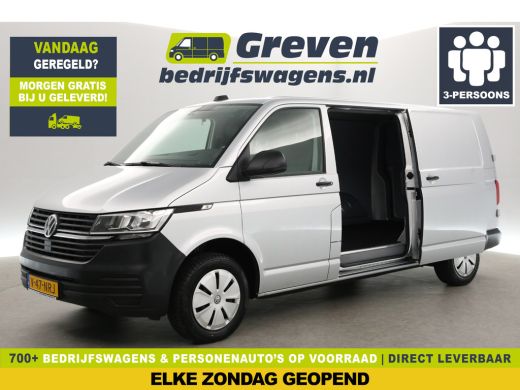 Volkswagen Transporter 2.0 TDI 150PK L2H1 | Euro6 | Aut. | Airco | 3-Zits | Adap. Cruise | Carplay | Stoelverw. | Trekh...