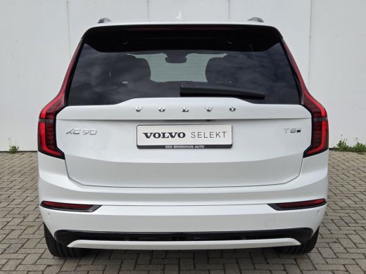 Volvo  XC90 T8 Ultra Dark | Navy Herringbone Weave  | Pano | Fiscaal &euro;99.000,-! | Crystal White! ActivLease financial lease