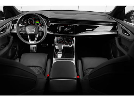 Audi Q8 60 TFSI e quattro Pro Line S Competition 462Pk | Trekhaak | Supersportstoelen incl. ventilatie & ... ActivLease financial lease