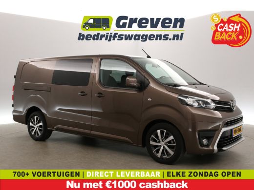 Toyota ProAce 2.0 D-4D L3H1 | Euro6 | Dubbele Cabine | Airco | Cruise | Camera | 2xSchuifdeur | Navi | Trekh. |...