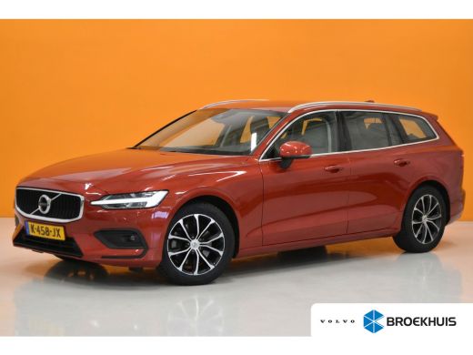 Volvo  V60 2.0 B3 Business Pro | Trekhaak | 4x Nieuwe All Seasons | Fusion Red / Blond Leather | Intellisafe...