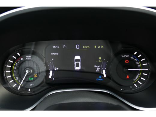 Jeep Compass 4XE 240 PLUG-IN HYBRID ELECTRIC S AUTOMAAT / NAVI / LEDER / PDC / CLIMA / 19"LMV / CAMERA / KEYLE... ActivLease financial lease