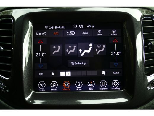 Jeep Compass 4XE 240 PLUG-IN HYBRID ELECTRIC S AUTOMAAT / NAVI / LEDER / PDC / CLIMA / 19"LMV / CAMERA / KEYLE... ActivLease financial lease