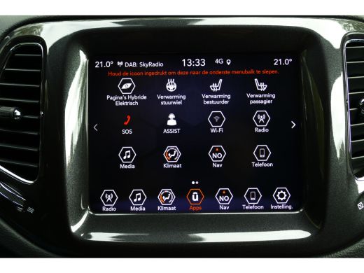 Jeep Compass 4XE 240 PLUG-IN HYBRID ELECTRIC S AUTOMAAT / NAVI / LEDER / PDC / CLIMA / 19"LMV / CAMERA / KEYLE... ActivLease financial lease