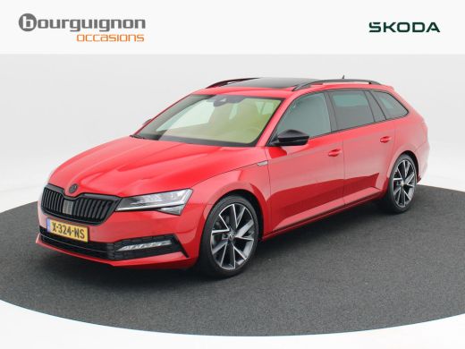 Skoda Superb Combi 1.5 TSi 150 Pk Automaat Sportline Business | Panoramadak | Trekhaak | Virtual Cockpit | Ada...