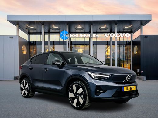 Volvo  EC40 Single Motor Extended Range Ultra Black Ed. 82 kWh | 20" | Leder / Nubuck | Trekhaak | Pixel LED ... ActivLease financial lease