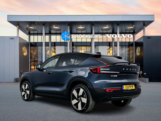 Volvo  EC40 Single Motor Extended Range Ultra Black Ed. 82 kWh | 20" | Leder / Nubuck | Trekhaak | Pixel LED ... ActivLease financial lease