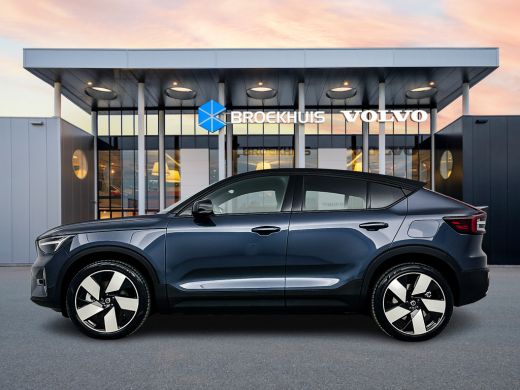 Volvo  EC40 Single Motor Extended Range Ultra Black Ed. 82 kWh | 20" | Leder / Nubuck | Trekhaak | Pixel LED ... ActivLease financial lease