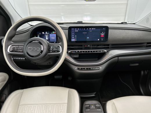 Fiat 500e La Prima 87Kw / 42 kWh / Leder / Pdc+Camera / Navigatie / Airco-ecc. / 100% Electrisch,100%Stijlv... ActivLease financial lease