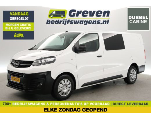 Opel Vivaro 2.0 CDTI L3H1 | Euro6 | Dubbele Cabine | Airco | Cruise | Carplay | Camera | Trekh. | Parkeersens.