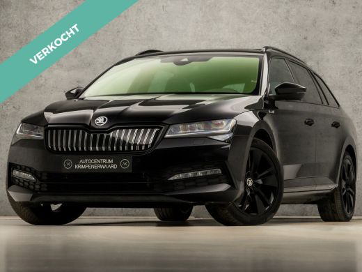 Skoda Superb Combi 1.4 TSI iV Sportline Black Edition 218Pk Automaat (PANORAMADAK, APPLE CARPLAY, RS KUIPSTOEL...