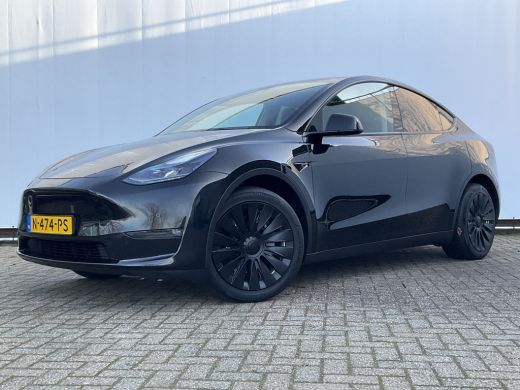 Tesla Model Y Long Range AWD 75 kWh FSD Leer Pano.dak 360&deg; Black Warmtepomp ActivLease financial lease