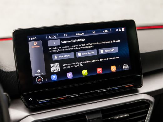 Seat Leon 1.0 TSI FR Intense Sport Automaat (APPLE CARPLAY, GROOT NAVI, CAMERA, TREKHAAK WEGKLAPBAAR, GETIN... ActivLease financial lease