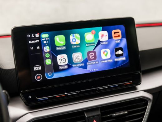 Seat Leon 1.0 TSI FR Intense Sport Automaat (APPLE CARPLAY, GROOT NAVI, CAMERA, TREKHAAK WEGKLAPBAAR, GETIN... ActivLease financial lease