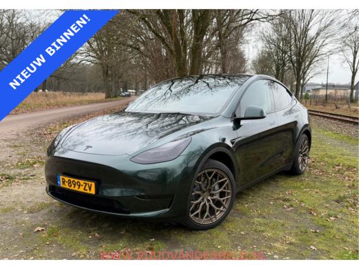 Tesla Model Y RWD LFP 60KWH 96%SOH BRITISH RACING GREEN + 20 INCH !! AUTOPILOT / TREKHAAK