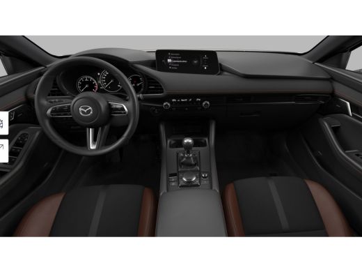 Mazda 3 2.5 e-SkyActiv-G M Hybrid 140 Nagisa | &euro;3.000,- voorraad voordeel | Memory seats | Cruise Control... ActivLease financial lease