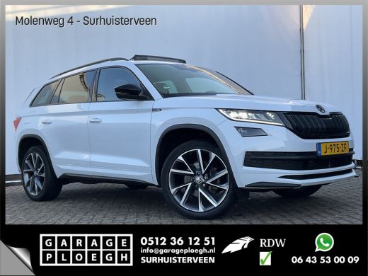 Skoda Kodiaq 7-Pers 1.5 TSI Sportline 7p. Virtual Pano.dak Trekhaak 20"LMV Full option Business