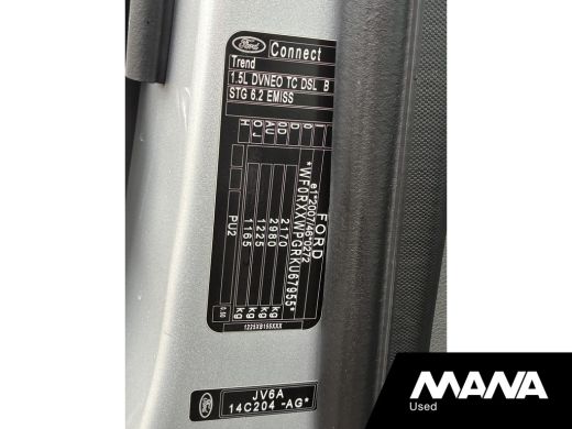 Ford Transit Connect 1.5 EcoBlue L1 Trend Cruise Trekhaak Lederen bekleding Airco Voorruitverwarming ActivLease financial lease