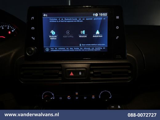 Peugeot Partner 1.5 BlueHDI Premium 131pk Automaat L1H1 Euro6 Airco | Apple Carplay | Cruisecontrol Android Auto,... ActivLease financial lease