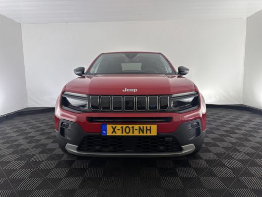 Jeep Avenger Summit 54 kWh [ 3-Fase ] {SOH-95%} (INCL-BTW) *HEATPUMP | LEATHER-MICROFIBRE | FULL-LED | ADAPTIV... ActivLease financial lease