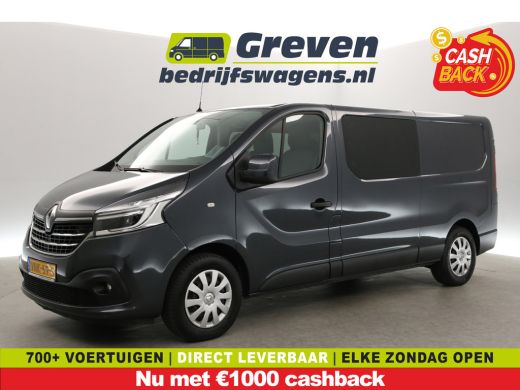 Renault Trafic 2.0 dCi T29 145PK L2H1 | Euro6 | DC | 6-Zits | Automaat | Airco | Trekh. | Cruise | Parkeersens.