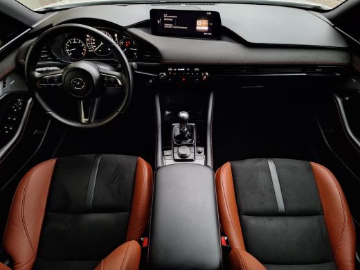 Mazda 3 2.0 e-SkyActiv-X M Hybrid 186 Nagisa | Aero pakket | Alcantara/Leder met stoelgeheugen | Achterui... ActivLease financial lease