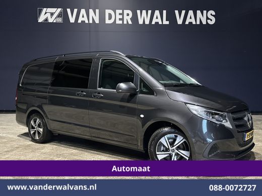 Mercedes-Benz Vito 116 CDI 164pk 9G-Tronic Automaat L2H1 Dubbele Cabine Fabrieksgarantie Euro6 Airco | 2x zijdeur | ...