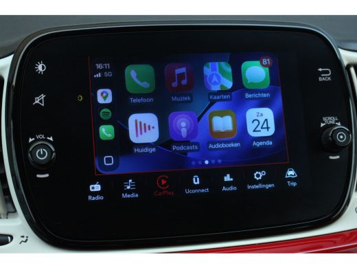 Fiat 500 1.0 Hybrid Lounge | Carplay | DAB | Cruise | Airco | Centrale Vergrendeling | | Carplay | DAB | C... ActivLease financial lease