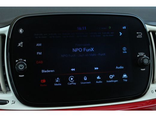 Fiat 500 1.0 Hybrid Lounge | Carplay | DAB | Cruise | Airco | Centrale Vergrendeling | | Carplay | DAB | C... ActivLease financial lease