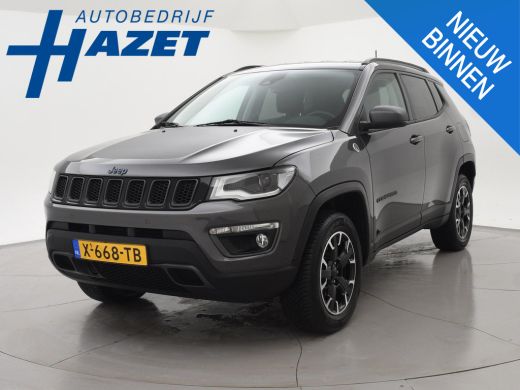 Jeep Compass 4xe 240 PK PLUG-IN HYBRID 4X4 TRAILHAWK + TREKHAAK | VOL LEDER | ALPINE | CARPLAY | DAB | STOEL/S...
