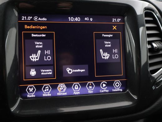 Jeep Compass 4xe 240 PK PLUG-IN HYBRID 4X4 TRAILHAWK + TREKHAAK | VOL LEDER | ALPINE | CARPLAY | DAB | STOEL/S... ActivLease financial lease