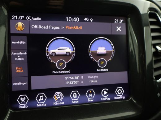 Jeep Compass 4xe 240 PK PLUG-IN HYBRID 4X4 TRAILHAWK + TREKHAAK | VOL LEDER | ALPINE | CARPLAY | DAB | STOEL/S... ActivLease financial lease