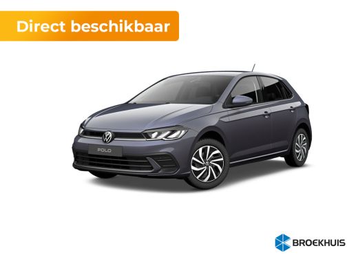 Volkswagen Polo 1.0 TSI 95PK Life Edition | 'App-Connect' draadloze smartphone integratie | Buitenspiegels elektr...