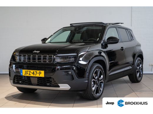 Jeep Avenger Summit 54 kWh | Panoramadak | El. Achterklep | Stoelverwarming | Navigatie | Camera | Parkeersens...