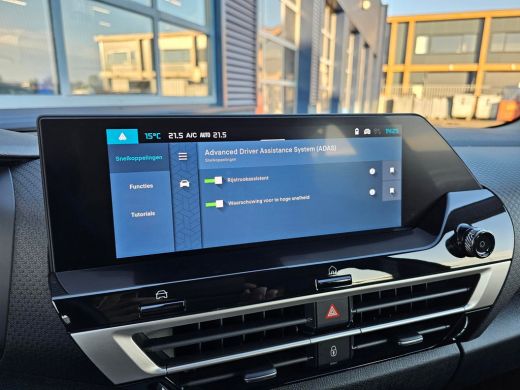 Citroën &euml;-C4 Citroen &Euml;-C4 Business 156pk Extended range 54 kWh Stoelverwarming | Voorruit Verwarming | Adaptiv... ActivLease financial lease