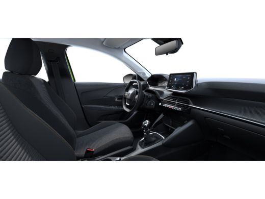 Peugeot 208 Style | Dashboard en deurpanelen in kunststof met carboneffect | Ecoled koplampen | Elektrisch ve... ActivLease financial lease