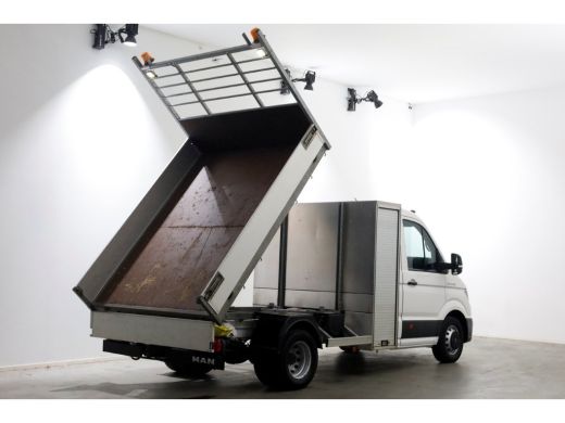 MAN TGE 5.180 2.0 177pk E6 L2H1 Kipper Dubbel Lucht Trekhaak 3500kg 06-2018 ActivLease financial lease