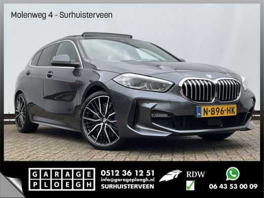 BMW 1 Serie 120i M-Sport Automaat Pano.dak Leer Stoel/Stuurverw HUD Carplay Stoelverw Led VOL!