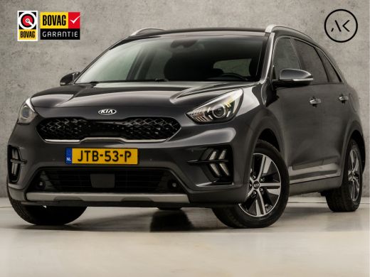 Kia Niro 1.6 GDi Hybrid DynamicLine Automaat (APPLE CARPLAY, GROOT NAVI, CAMERA, LEDER, SPORTSTOELEN, ADAP...
