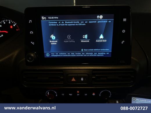 Peugeot Partner 1.6 BlueHDI 100pk L1H1 Euro6 Airco | Apple Carplay | Trekhaak Cruisecontrol, Android Auto, Parkee... ActivLease financial lease