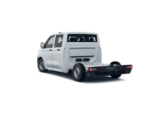 Volkswagen e-Transporter 34 218 pk AUT. 4-Motion CHASSIS DUBBELE CABINE, Kipper opbouw, ACC, LED koplampen, Navigatie ActivLease financial lease