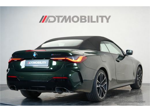 BMW 4 Serie Cabrio M440i xDrive High Executive | Adaptive Cruise Control | Ambient | Sanremo Gr&uuml;n ActivLease financial lease