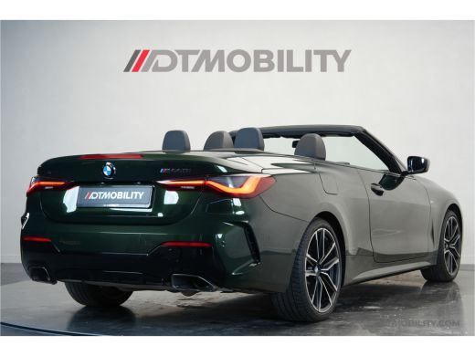 BMW 4 Serie Cabrio M440i xDrive High Executive | Adaptive Cruise Control | Ambient | Sanremo Gr&uuml;n ActivLease financial lease