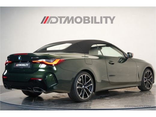 BMW 4 Serie Cabrio M440i xDrive High Executive | Adaptive Cruise Control | Ambient | Sanremo Gr&uuml;n ActivLease financial lease